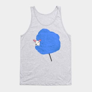 Lamb cotton candy Tank Top